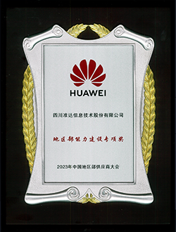 華為地區(qū)部能力建設(shè)專項獎